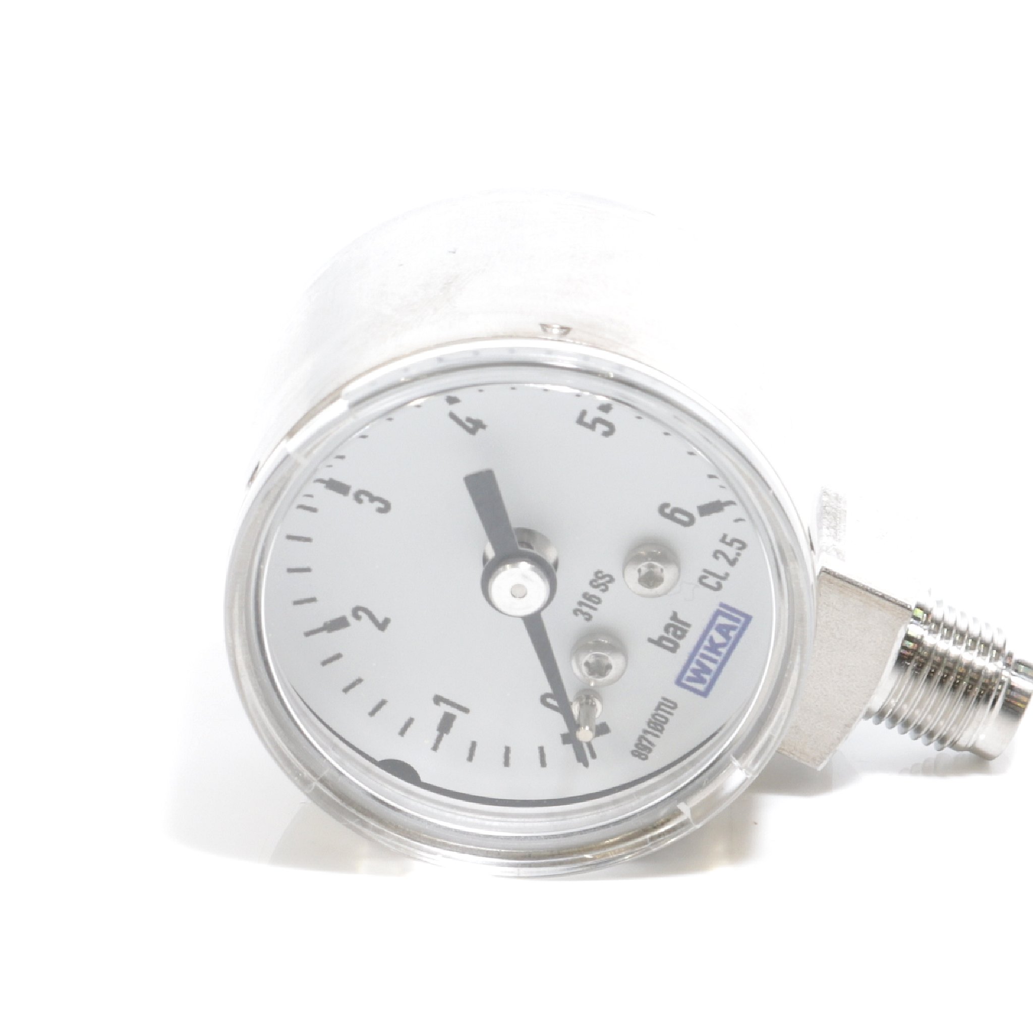 Bourdon tube pressure gauge 131.11.040 New FS